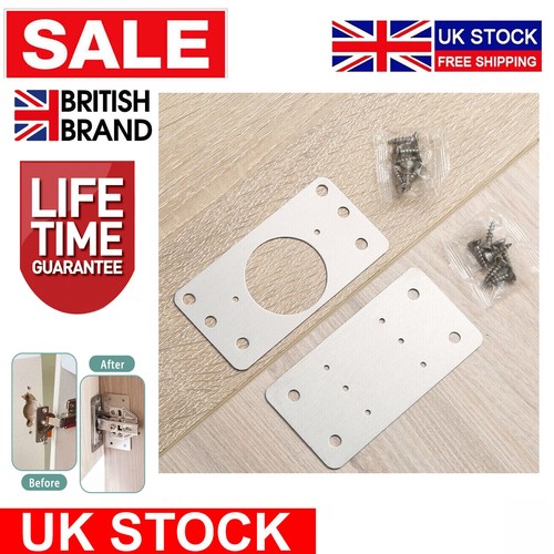 Hinge repair plate cabinet - hinge,